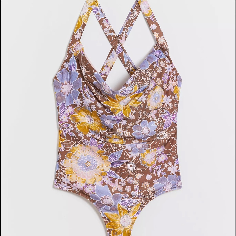 Anthropologie ALANA GUNN WILLANDRA SWIMSUIT S, M